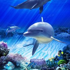 Схема вышивки «Подводный мир»