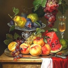 Схема вышивки «Bodegon lustroso»