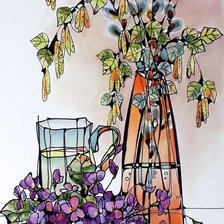 Схема вышивки «натюрморт»