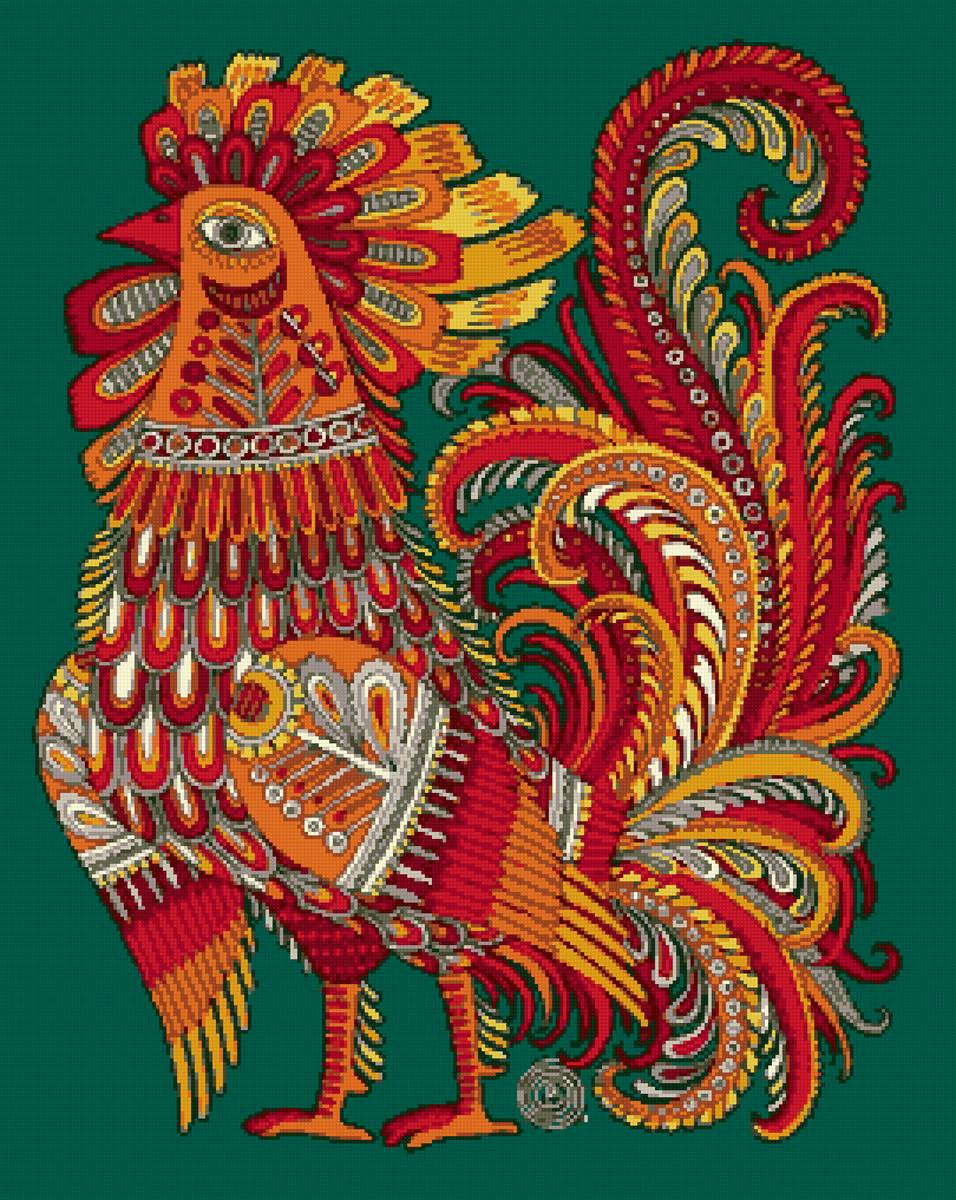 Петух - предпросмотр