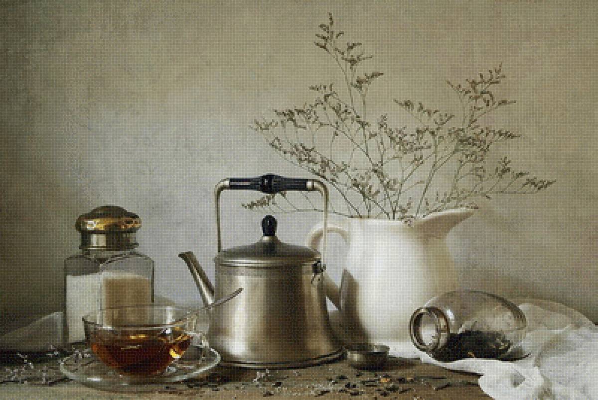 Натюрморт - натюрморт, чай, кухня - предпросмотр