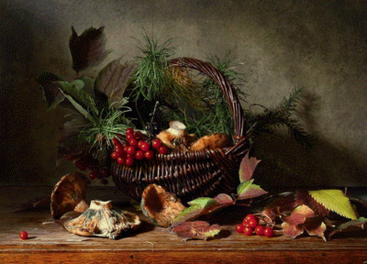 Дары осени - натюрморт, осень - предпросмотр