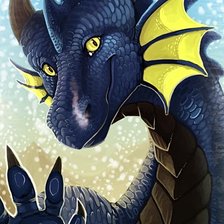 Схема вышивки «Добрый дракон»