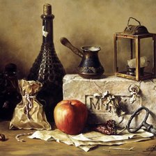 Схема вышивки «Яблоко»