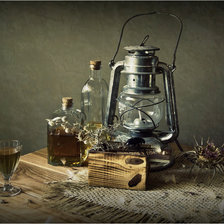 Схема вышивки «Лампа»