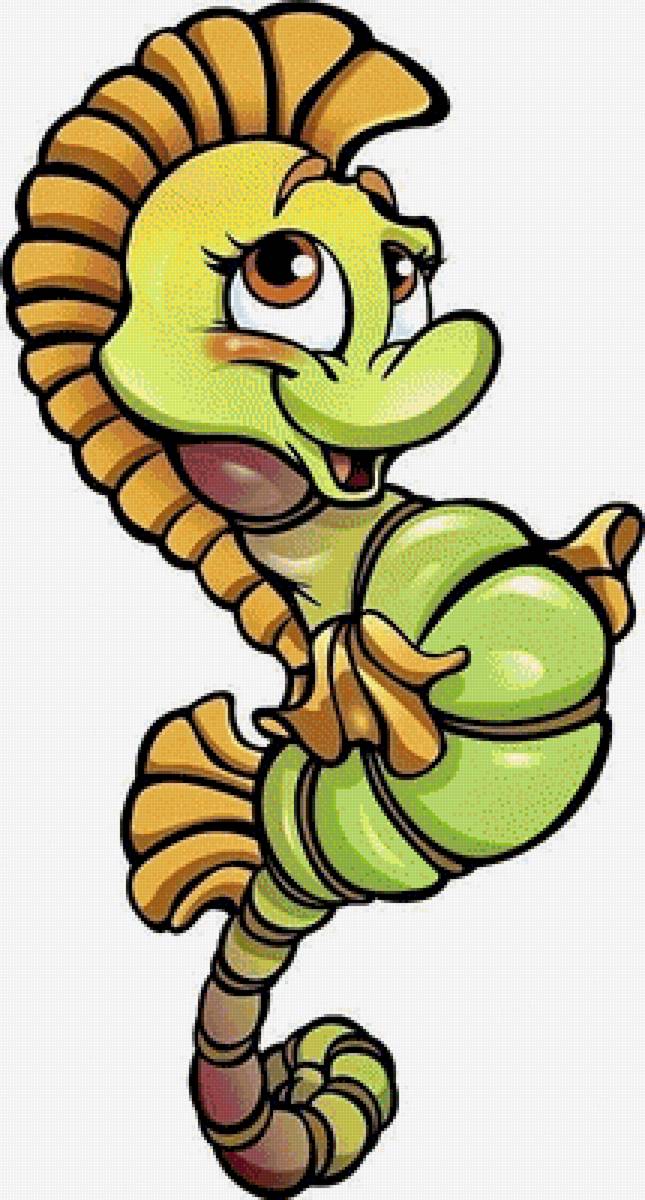 Морской конёк - морской конек - предпросмотр