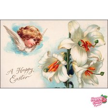 Схема вышивки «Ангел»