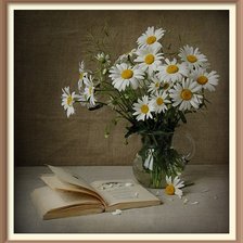 Схема вышивки «Погадаю на ромашке»