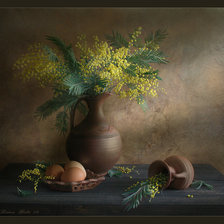 Схема вышивки «Мимоза»