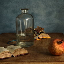 Схема вышивки «Натюрморт с гранатом»