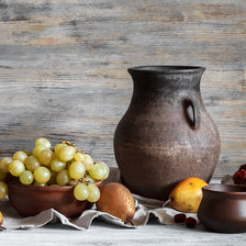 Схема вышивки «Натюрморт с фруктами»