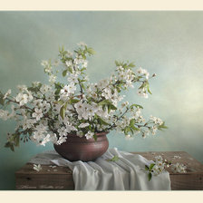 Схема вышивки «Яблоневый цвет»