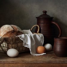 Схема вышивки «Деревенский натюрморт»