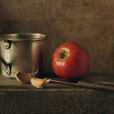 Схема вышивки «Помидор»