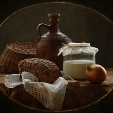 Схема вышивки «Деревенский натюрморт»