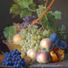 Схема вышивки «Натюрморт. Худ. Жан Франсуа Ван Даль»