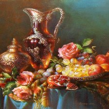 Схема вышивки «Натюрморт. Худ. Вета  Любимова»