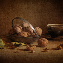 Схема вышивки «Орехи»