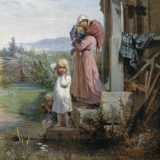 Схема вышивки «семейка»