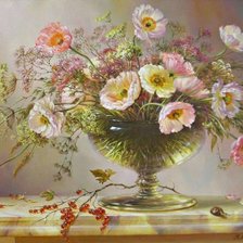 Схема вышивки «Натюрморт. Худ. Вета Любимова»