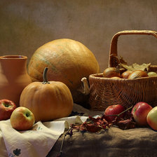 Схема вышивки «Осенний натюрморт»