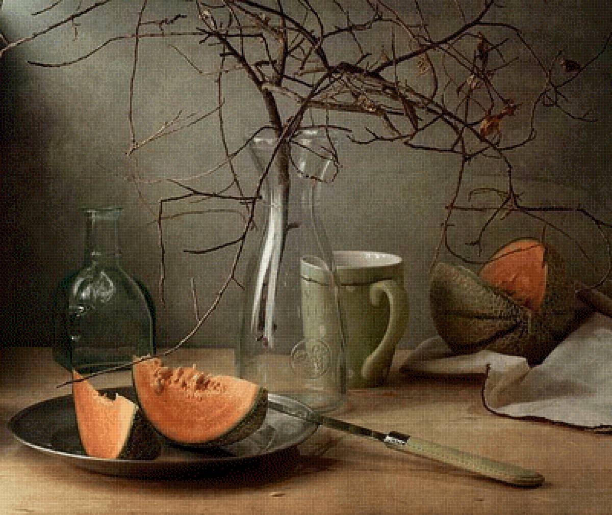 Тыква - натюрморт, тыква - предпросмотр