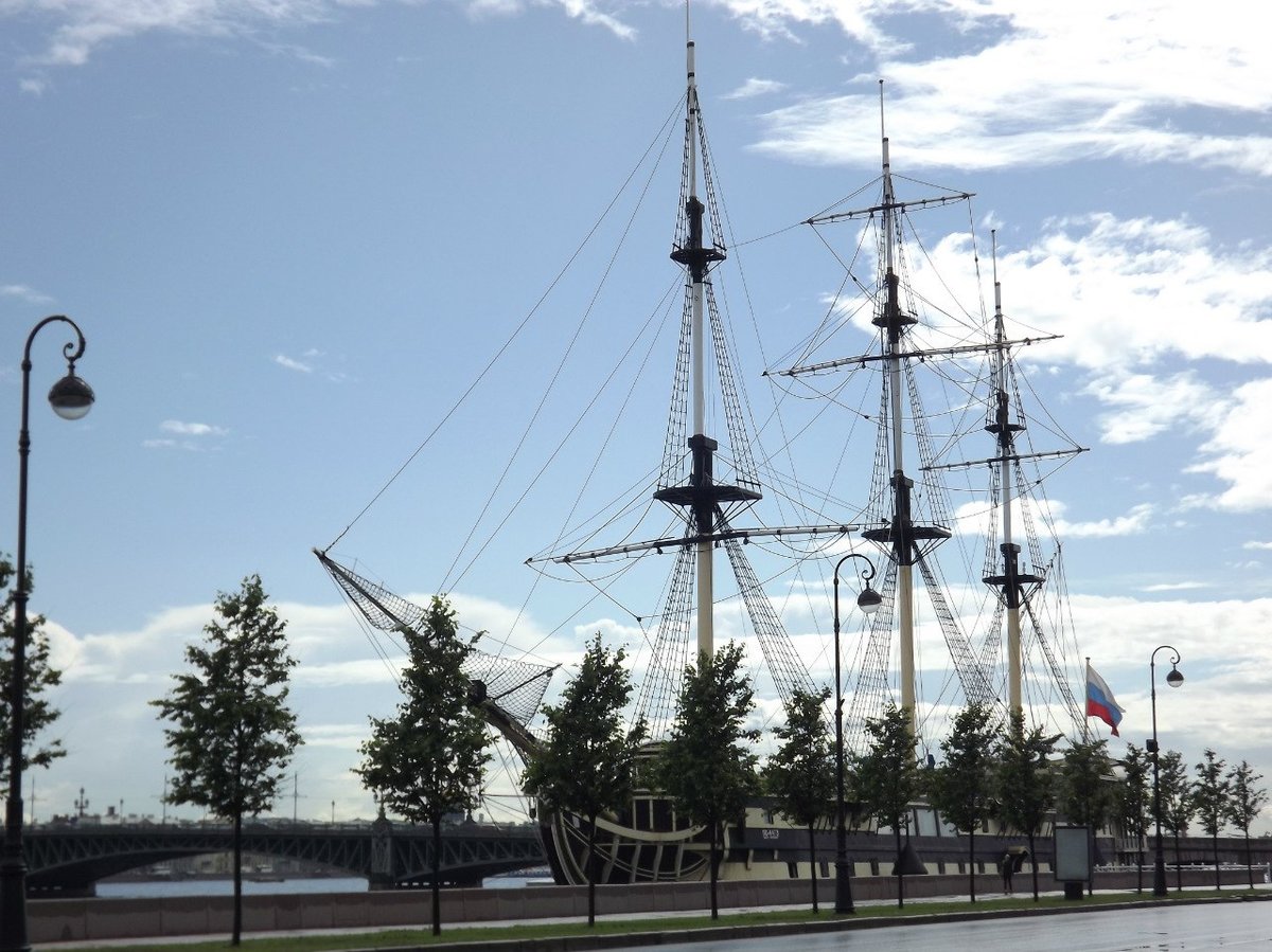Корабль - корабль., порт, санкт-петербург - оригинал