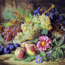 Схема вышивки «Натюрморт. Худ. Йозеф Лауэр»