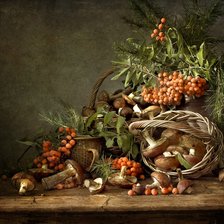 Схема вышивки «Дары осени»