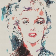 Схема вышивки «Marilyn»