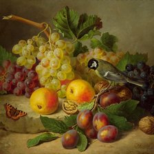 Схема вышивки «Натюрморт. Худ. Йозеф Лауэр»