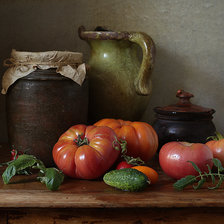 Схема вышивки «Помидоры»