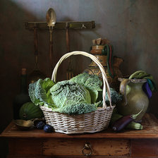 Схема вышивки «Капуста»