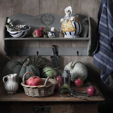 Схема вышивки «Кухня»