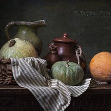 Схема вышивки «Тыква»