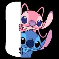 Схема вышивки «Стич любовь»