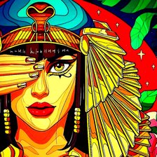 Схема вышивки «египет»