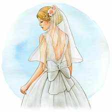Схема вышивки «Donna Sposa»