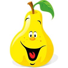 Схема вышивки «Веселая груша»