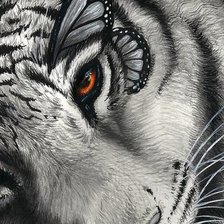 Схема вышивки «Тигруня»