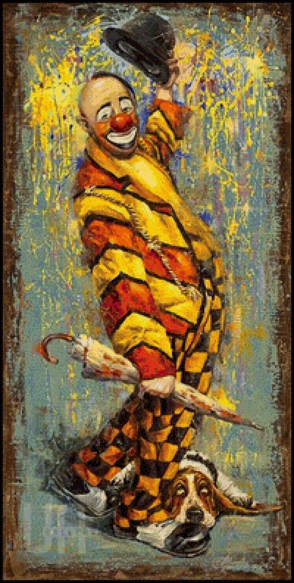 Клоун - предпросмотр