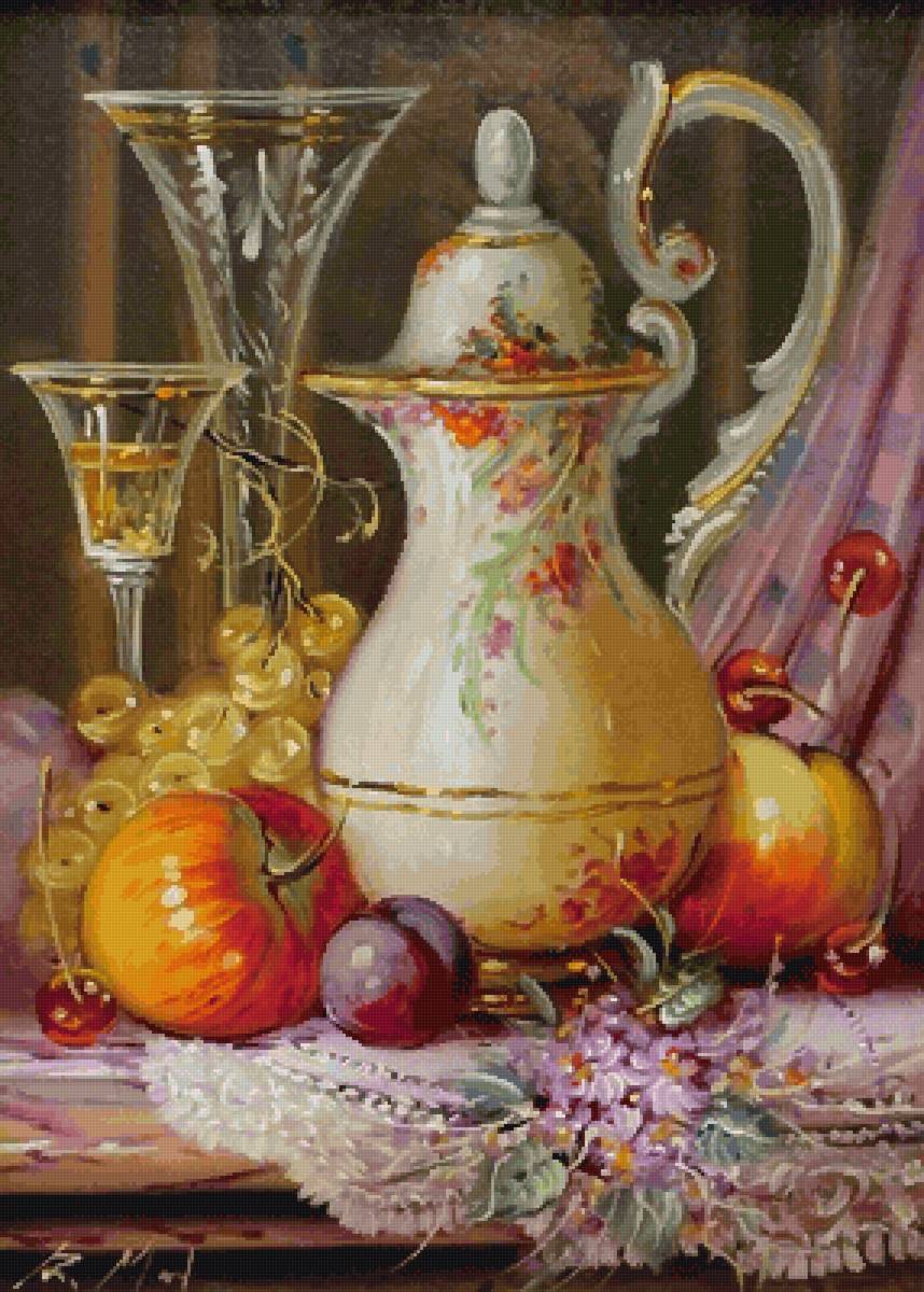 Натюрморт - натюрморт, роберто мишель - предпросмотр