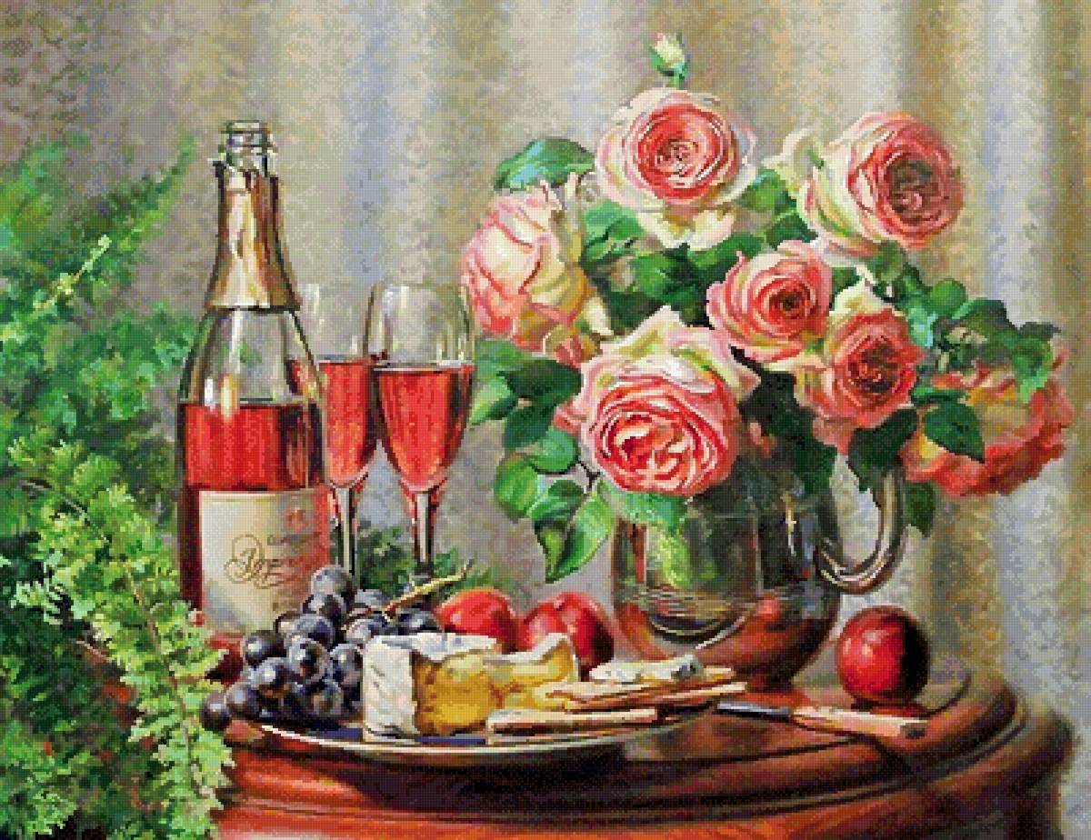 Натюрморт. Худ. Энн Мортон - натюрморт, энн мортон - предпросмотр