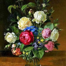 Схема вышивки «Натюрморт. Худ. Отто Дидрик Оттесен»