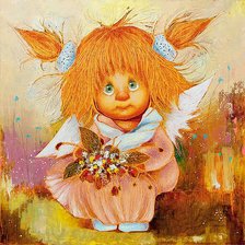 Схема вышивки «СОЛНЕЧНЫЙ АНГЕЛ»