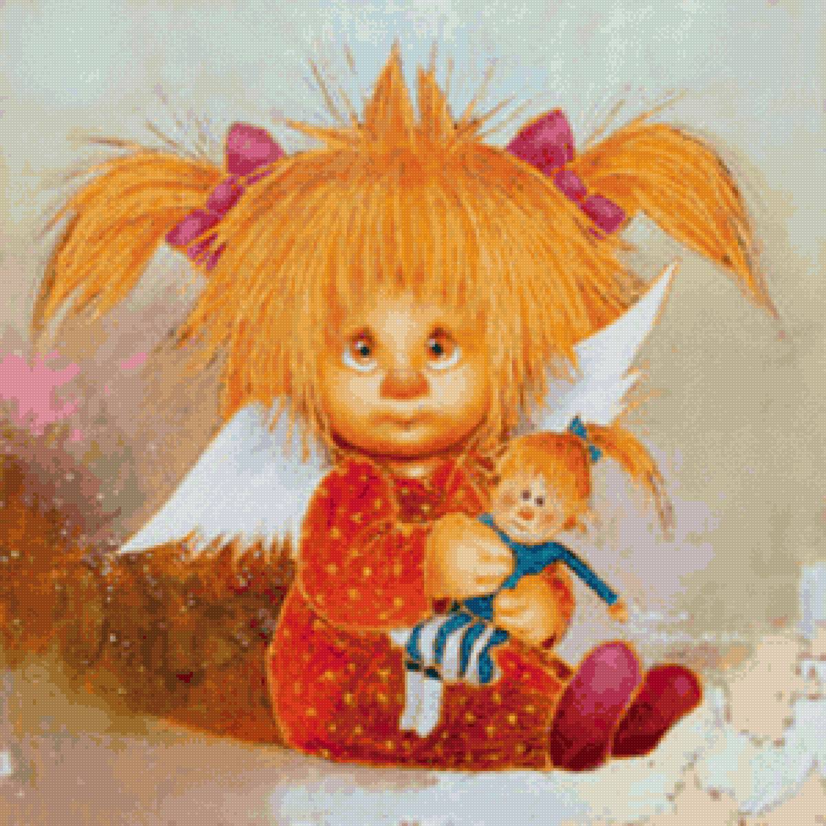 солнечные ангелы - домовята солнечный ангел, ангелы - предпросмотр