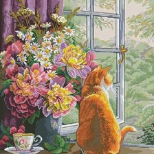 Схема вышивки «Летний полдень»