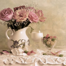 Схема вышивки «Розы»