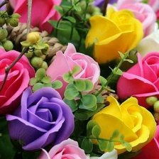 Схема вышивки «Розы.»