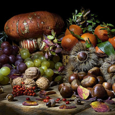 Схема вышивки «Дары осени»